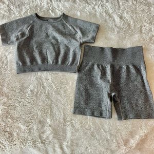 Grey workout set